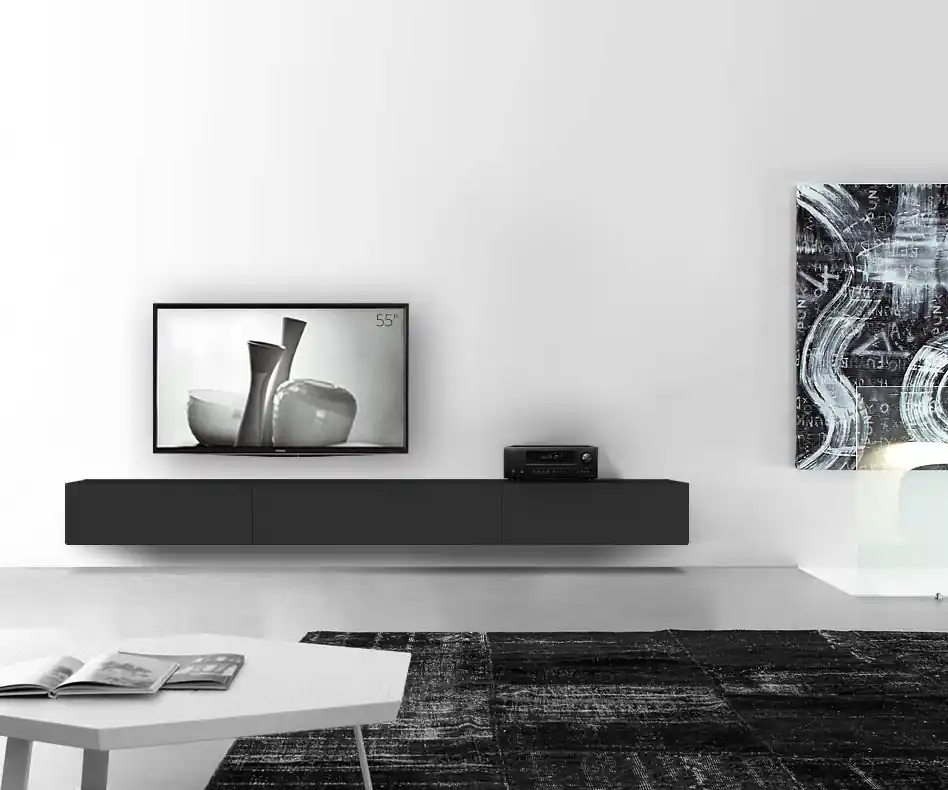Betaalbaar Livitalia Box lowboard configurator-wand-300-33-5-54-mat-zwart