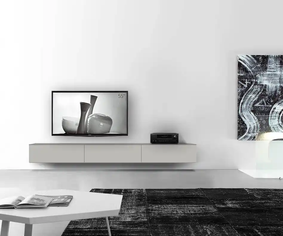 Seizoensaanbieding Livitalia Box lowboard configurator-wand-270-33-5-35-mat-lichtgrijs