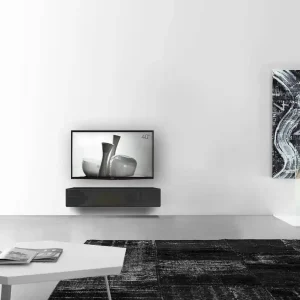 Aanbieding Livitalia Box lowboard configurator-wand-120-25-5-35-glanzend-zwart