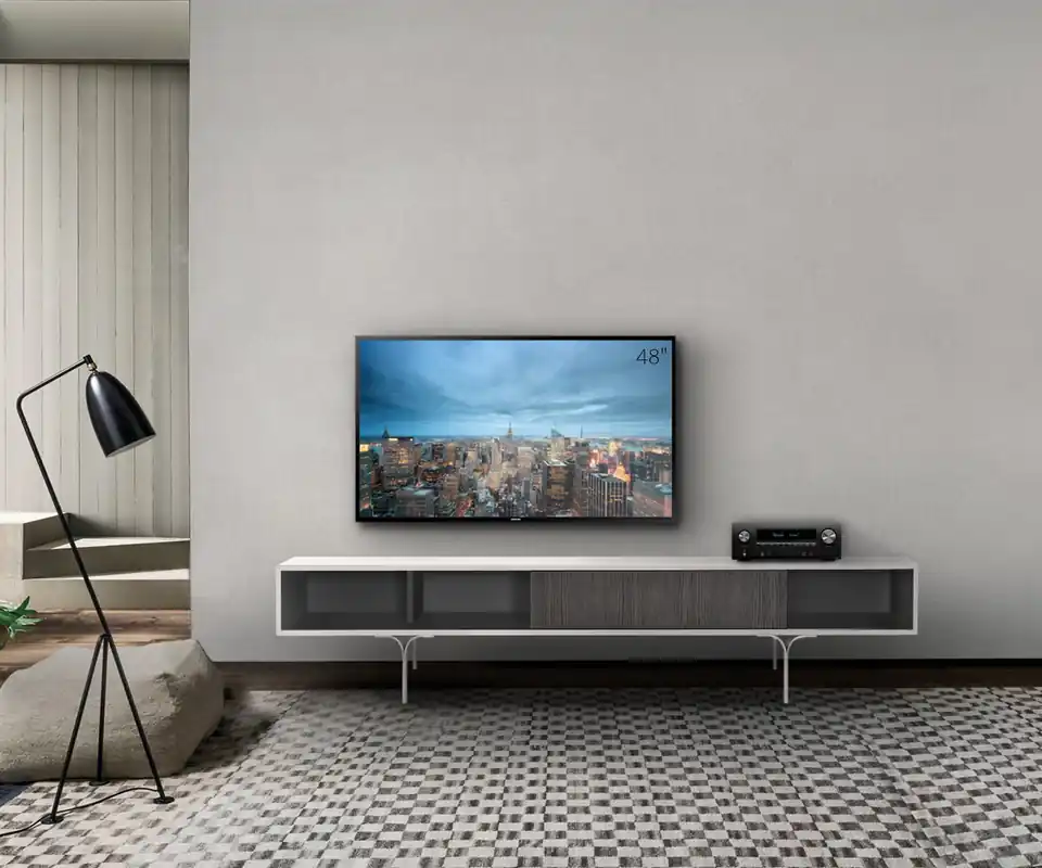 al2 Mobius 005 Lowboard B 225 cm C24 Wit Mat Direct Verzonden