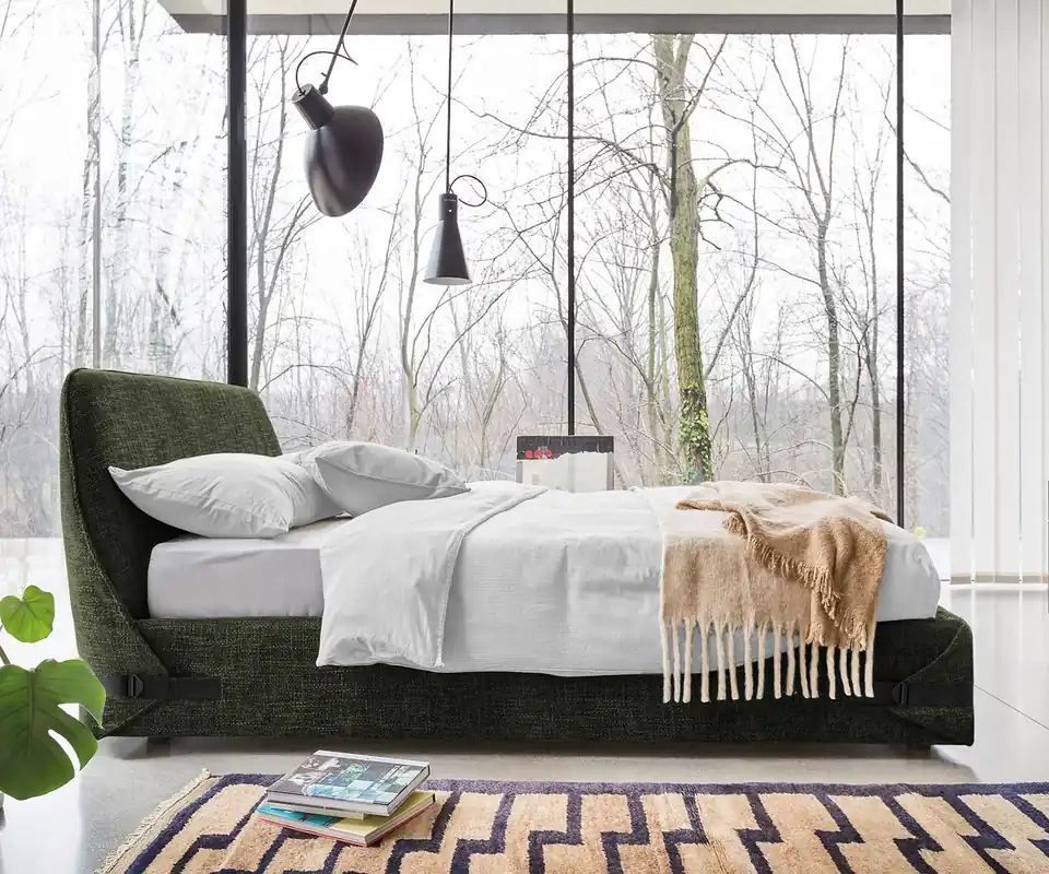 Dagaanbieding Novamobili Bedlaken-180x200 cm-zonder-lattenbodem-Memory 21 Groen