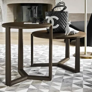 Weekendaanbieding Livitalia Salontafel Madeira Uitvoering D 46 cm / H 51 cm Kleurenversie Licht eiken