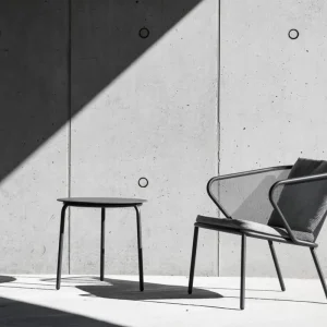 Beperkt Aanbod Todus Condor loungestoel Kleur frame Antraciet 145 Kleur stoffen bekleding Antraciet 445 Optionele kruk Zonder Optionele regenhoes Met regenhoes