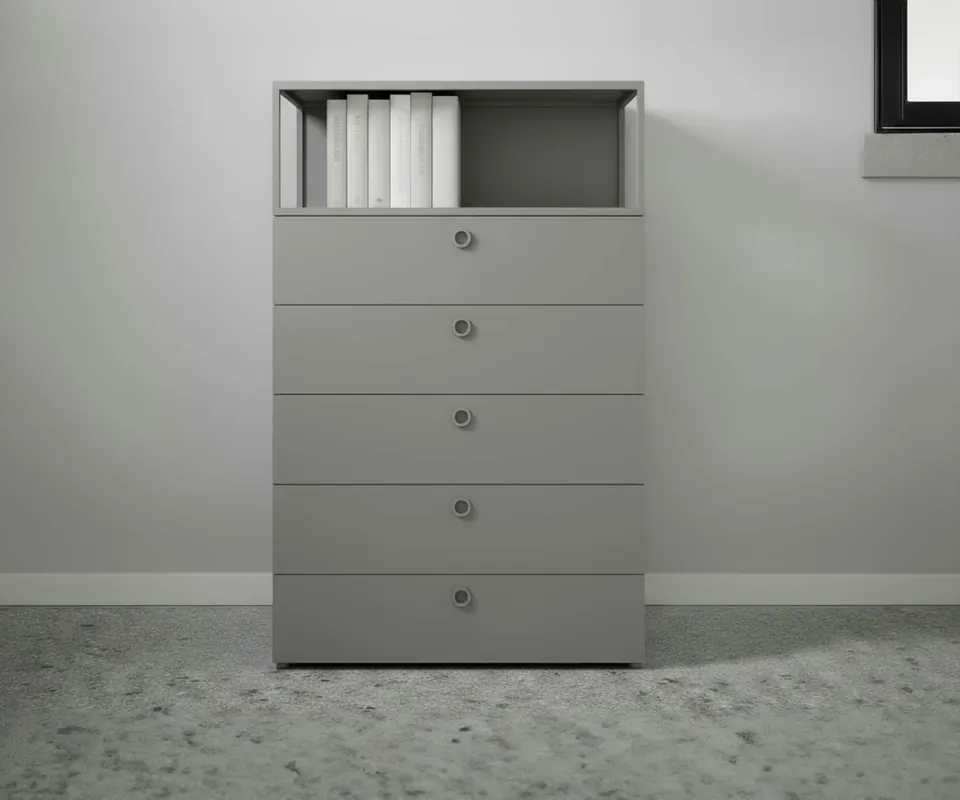 Aanbieding Hoge ladekast Novamobili Square