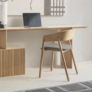 Bestel Nu Punt Massief houten stoel Mava