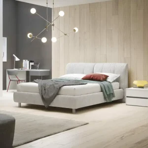 Novamobili Belleville gestoffeerd bed met lattenbodem Goedkoop