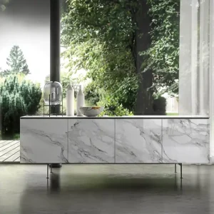 Aanbieding Ozzio Pantser keramisch dressoir