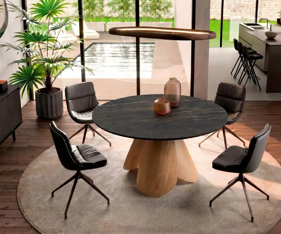 Favoriet Ozzio Veliero eettafel rond