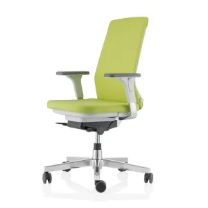 Beperkt Aanbod ICF Pyla ergonomische bureaustoel groen 357 Colour shell zwart 115