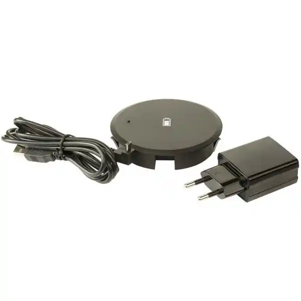 Draadloze telefoonoplader incl. adapter. Betrouwbaar