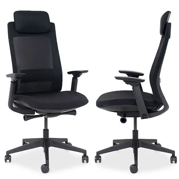 Must-Have Bureaustoel MRC PRO High Design - zwart.