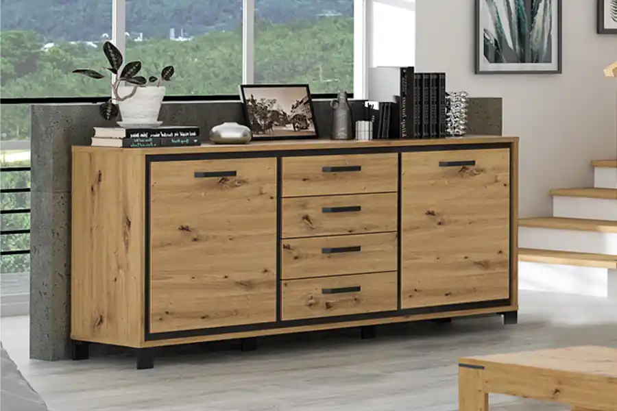 Complete woonkamer Trondheim - met barkast Koop Vandaag