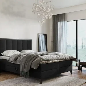 Beperkt Aanbod Boxspring Casablanca - zwart (180 cm)
