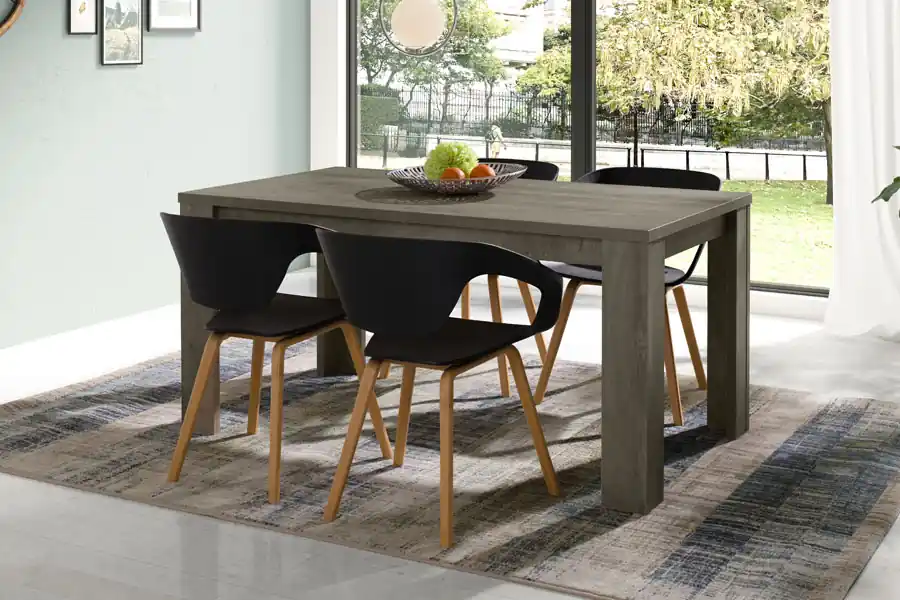 Eetkamerstoel Elise - velvet - beige Gratis Retour