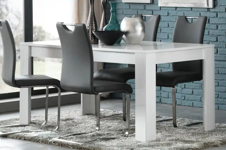Eetkamerstoel Elise - grijs - set van 4 Aanbieding