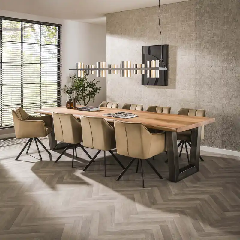 Beste Prijs Eettafel Stam 300cm / Massief acacia