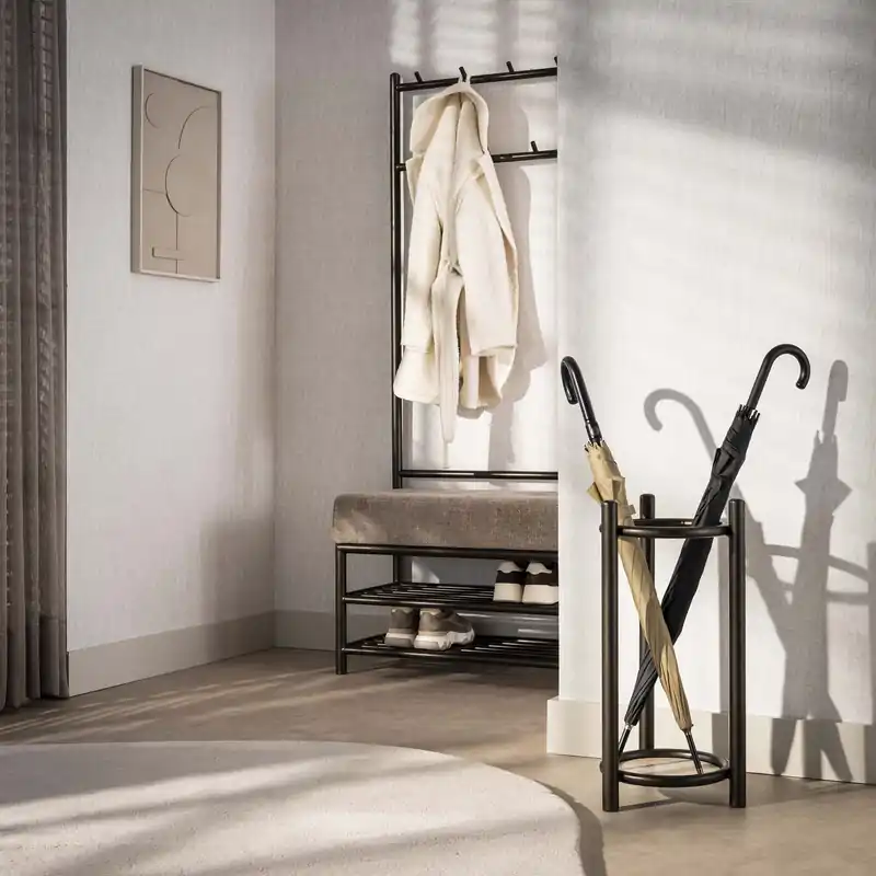 Aanbieding Paraplubak Luno rond / Drift brown
