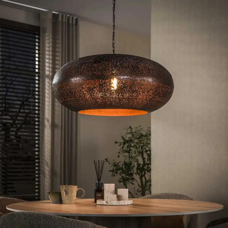 Actieprijs Hanglamp Cielo 1-lichts Ø68cm / Antiek koper