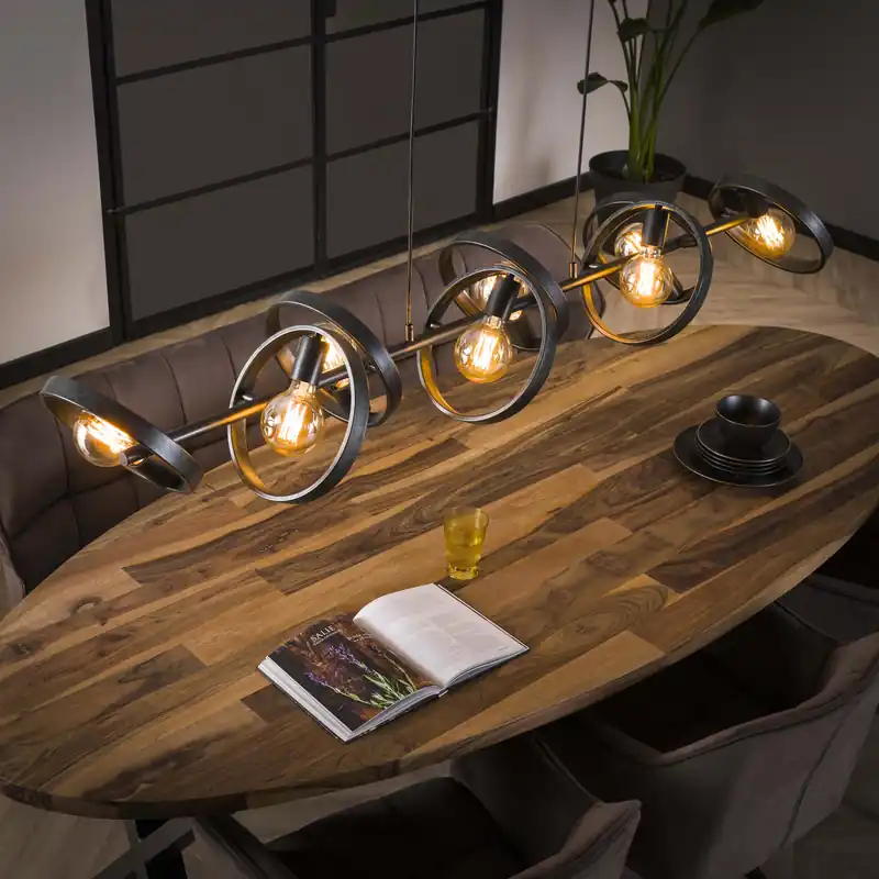 Actieprijs Hanglamp Hover 8-lichts / Charcoal