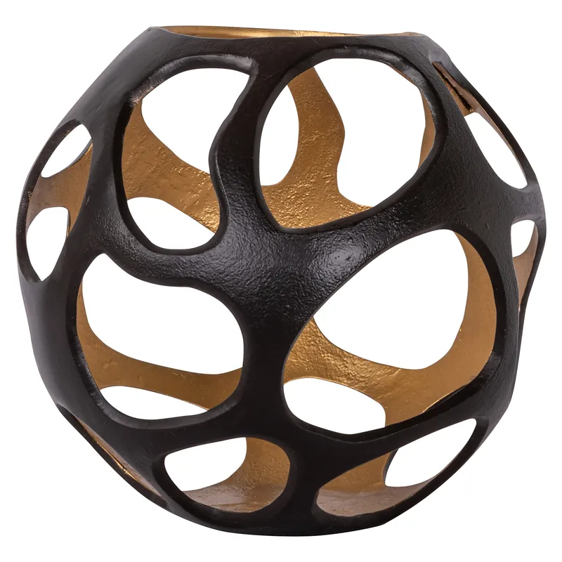 Windlicht Alysia brown large Koop Vandaag