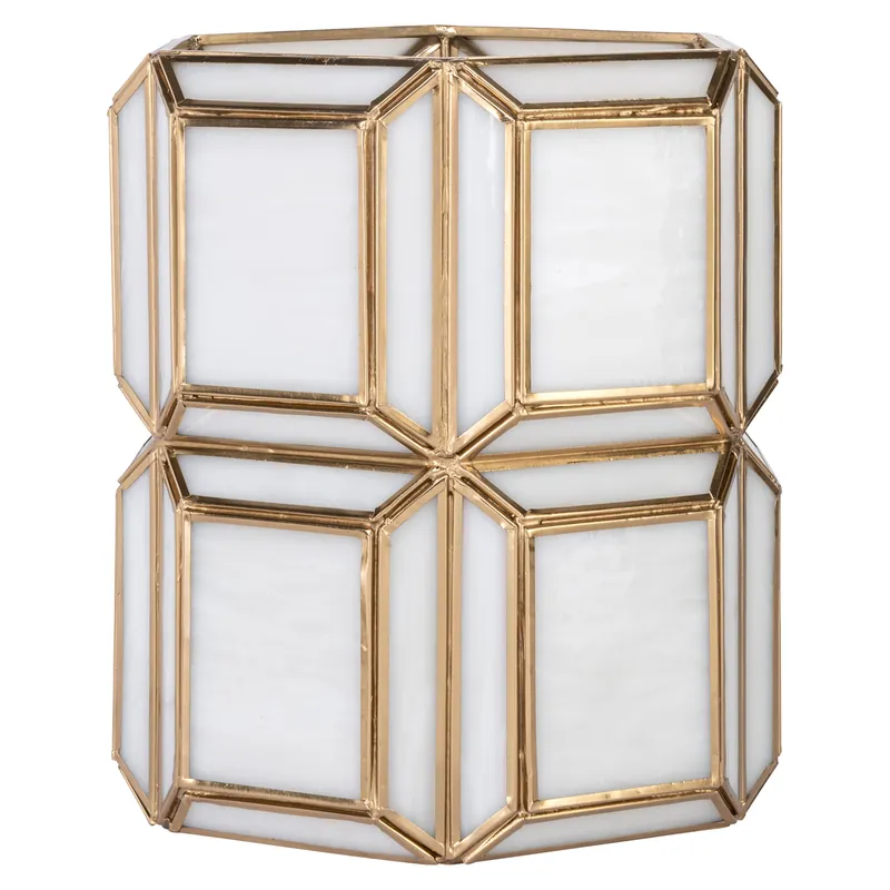 Windlicht Ariana brass antique small Hoge Kwaliteit