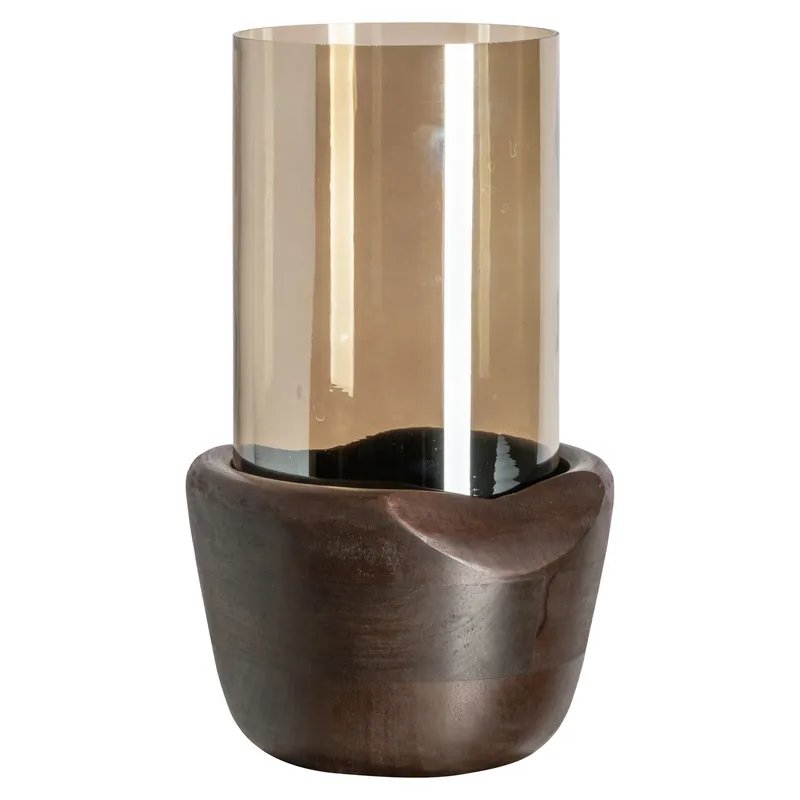 Windlicht Sloane walnut large Must-Have