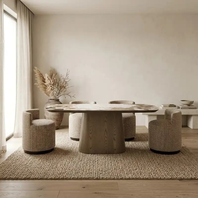 Meest Verkocht Eettafel Langford brown 200