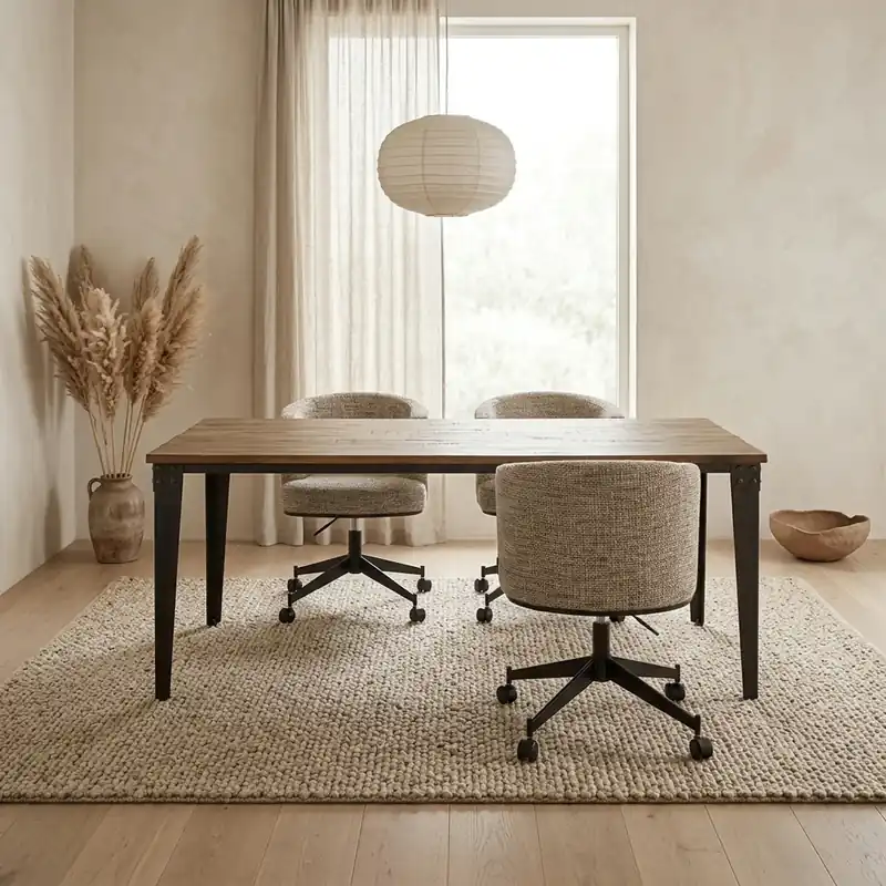 Aanbieding Eetkamertafel Basto bruin rechthoek