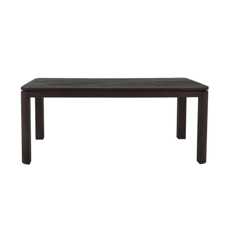 Eettafel Dallas Bruin Mangohout 200 cm Direct Beschikbaar