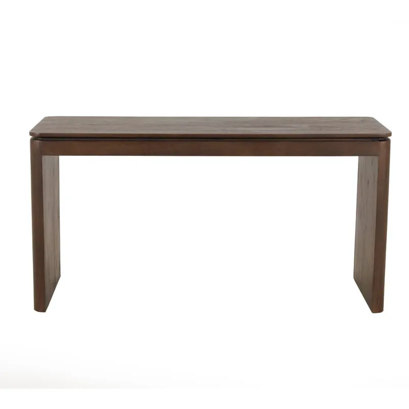 Aanbieding Bureau Dallas Bruin Mangohout 130 cm