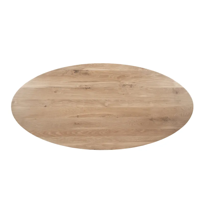 Op = Op Eiken Blad Ferris Ovaal 180 cm Naturel