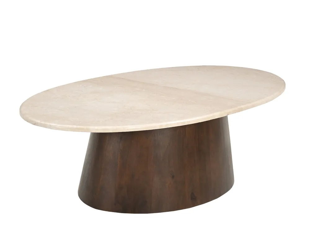 Actieprijs Salontafel Bottecino Oval 120cm