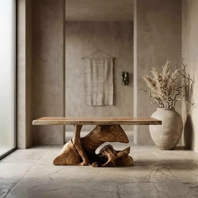 Laatste Versie Bureau / Console Monkeypod Suarhout