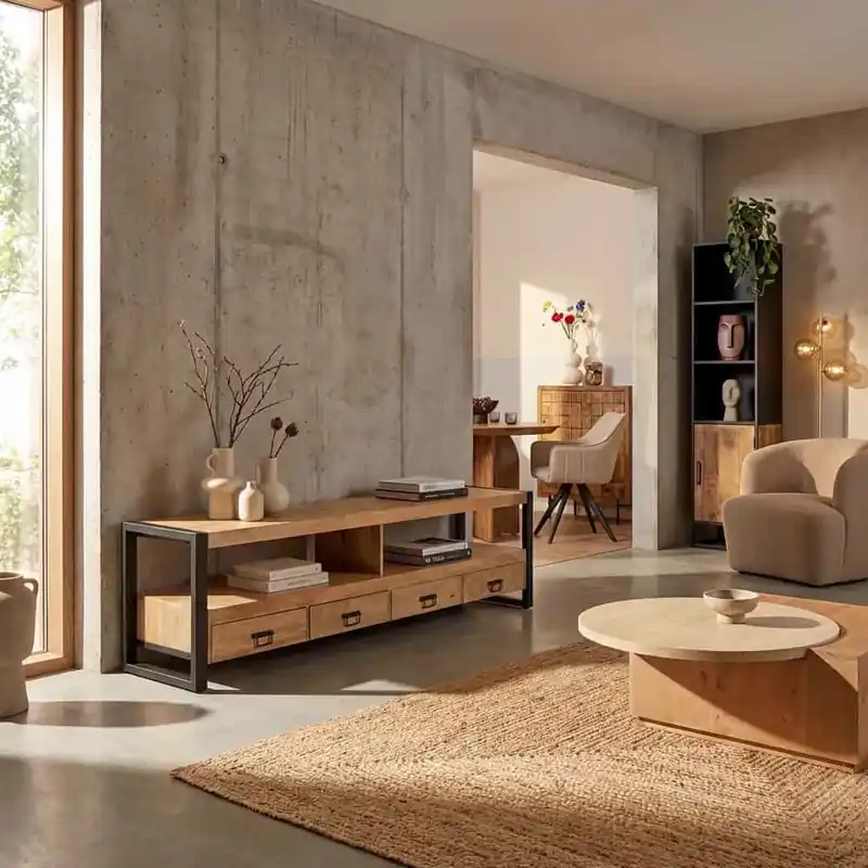 Tv meubel Britt 220 cm Snelle Levering