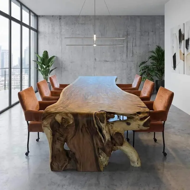 Watervaltafel Suarhout 300cm Favoriet