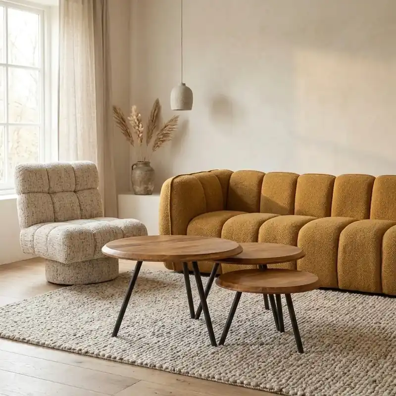 Alleen Vandaag Salontafel Ohio 70 cm set van 3