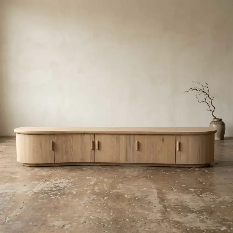 Fabrieksprijs TV meubel Josh 240 cm - naturel