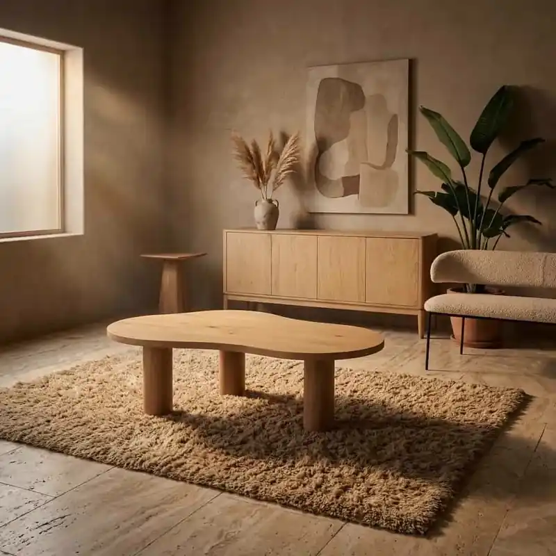 Eettafel Bobbie - lichtbruin Betrouwbaar