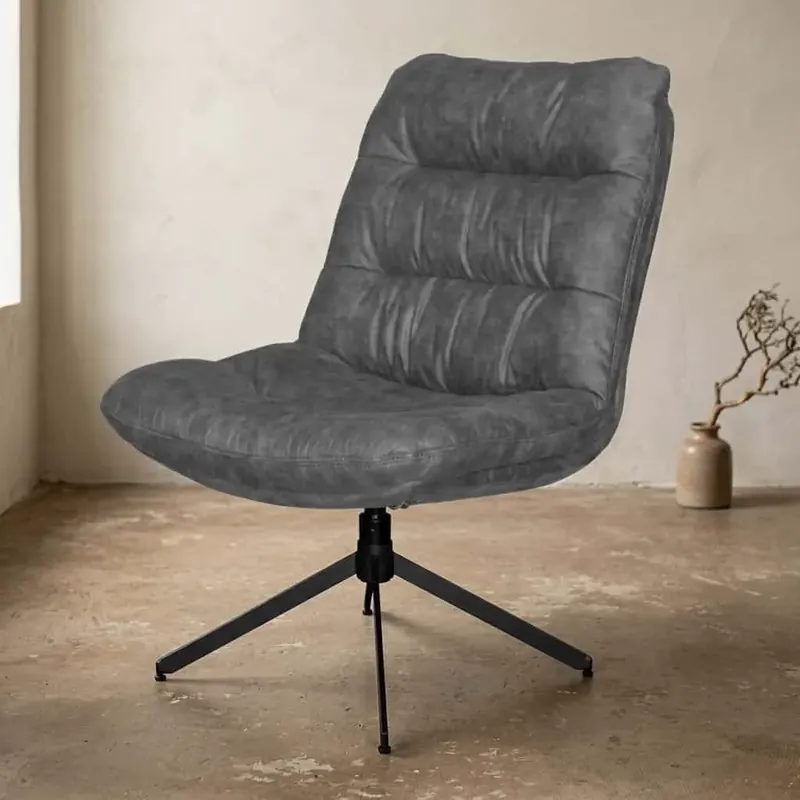 Betrouwbaar Draaifauteuil Cowboy - Antraciet