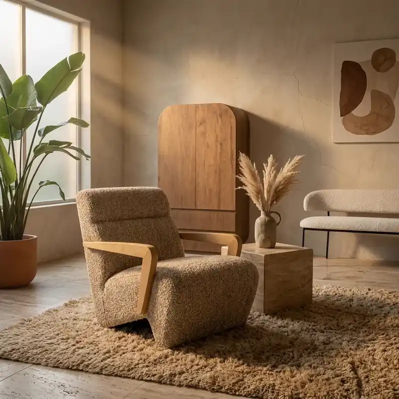 Aanbieding Fauteuil Olek - beige Bay