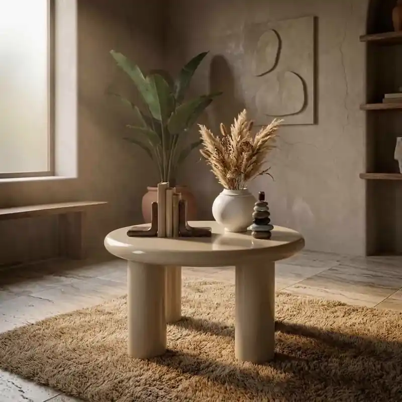 Bestel Nu Salontafel Bloop Medium Beige