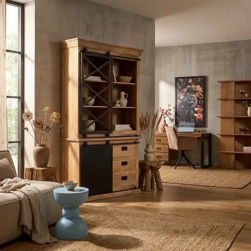Populair Vitrinekast Fresno 120 cm