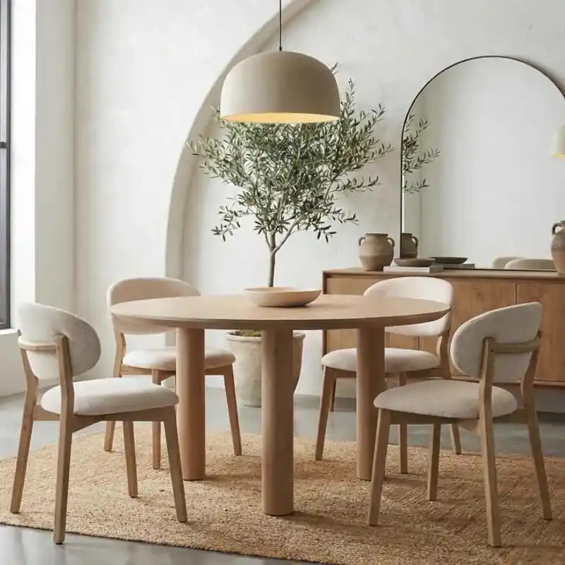 Eettafel Tobias Massief Eiken Smoke Aanbieding