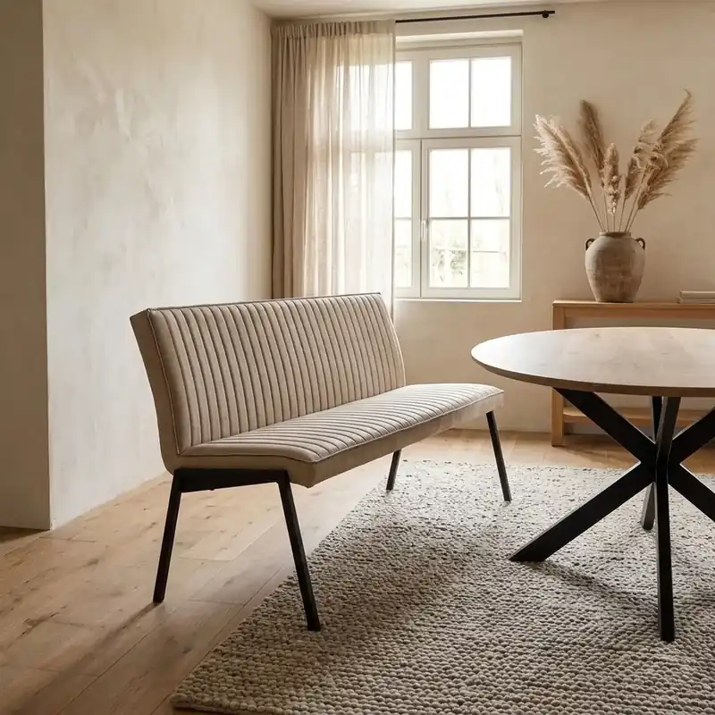 Aanbieding Eetkamerbank Tivoli Bull 185 cm Beige