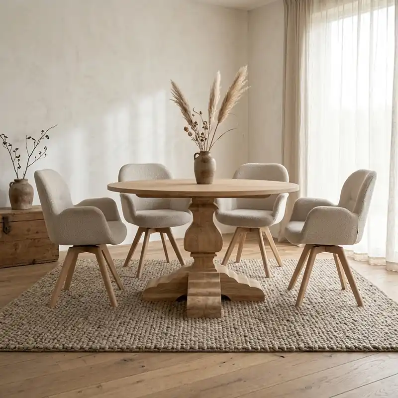Betrouwbaar Onderstel Eettafel Rond Bekkers