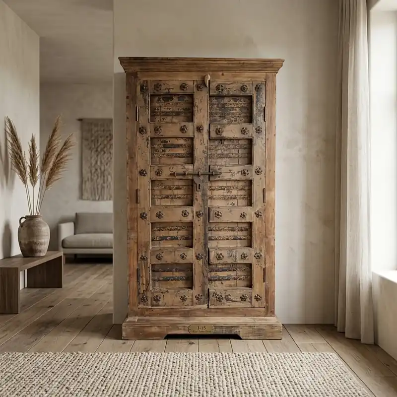 Favoriet Kast India Hout J15