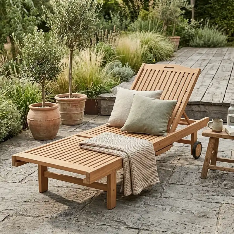 Hete Deal Tuin Ligstoel Teak