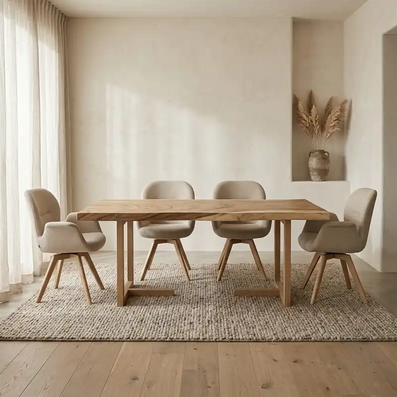 Gratis Retour Tafelblad Enkel Live Edge Suar