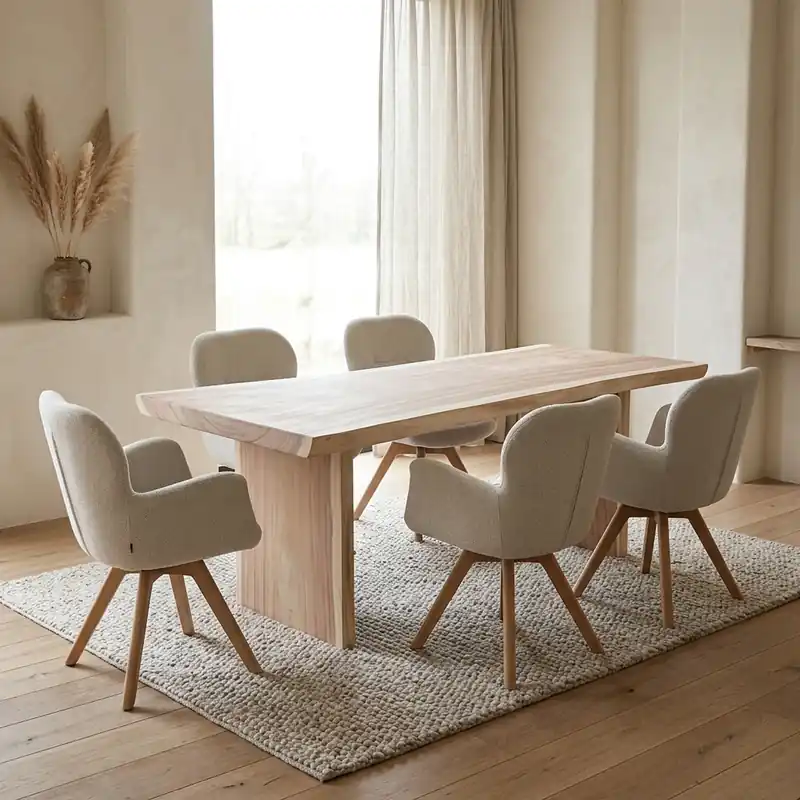 Flitsaanbieding Tafelblad Dubbel Live Edge Suar