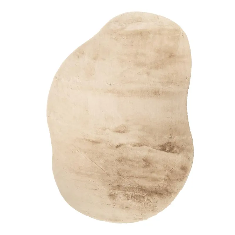 Lage Prijs Vloerkleed Zena organic Beige